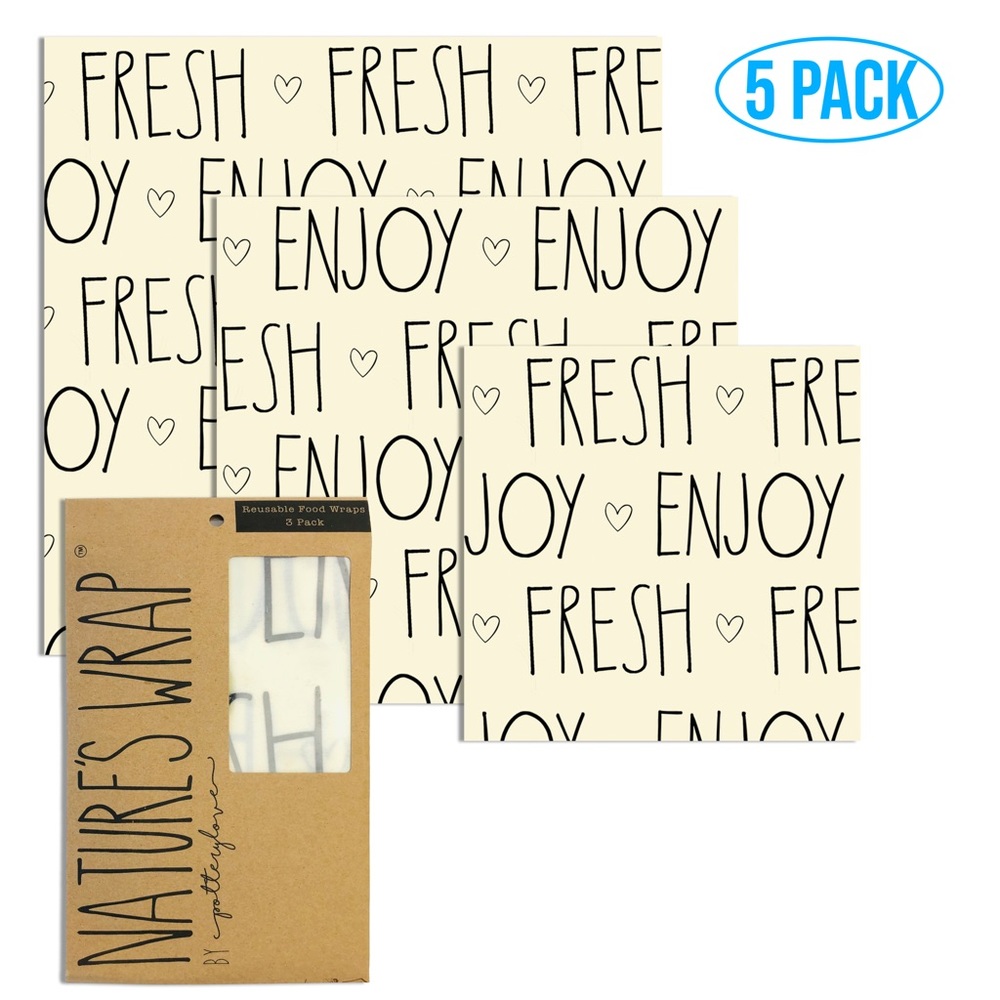 Reuseable Beeswax Food Wraps